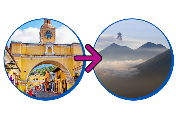 antigua volcanes (pacaya & acatenango)