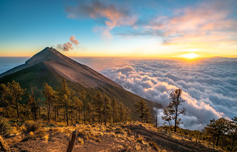 volcán de acatenango